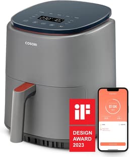 COSORI Lite 3.8L grey smart compact air fryer