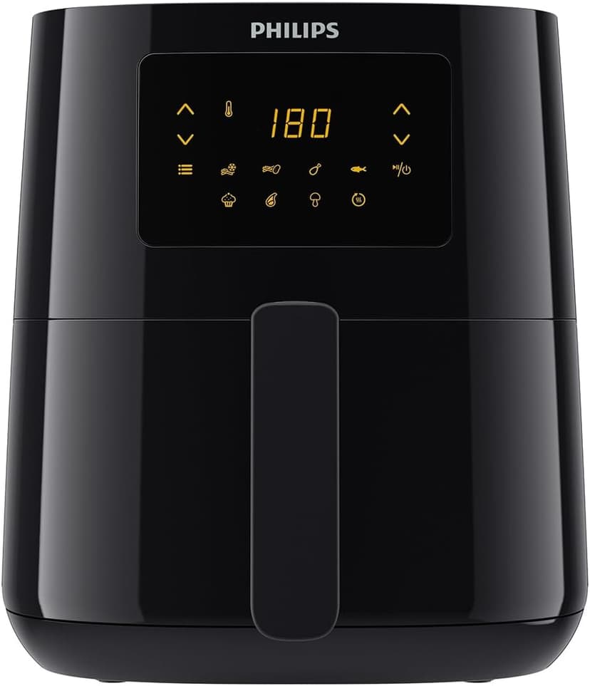 Philips Airfryer 3000 Series 4.1L black compact air fryer
