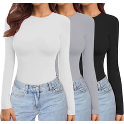 Ekouaer women’s long sleeve thermal tee