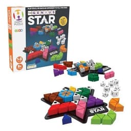 The Genius Star puzzle game with star-shaped board