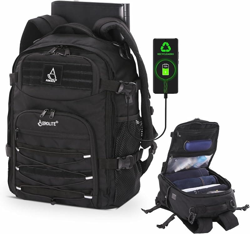 Aerolite BPTAC 40x30x20 Ryanair cabin backpack product photo