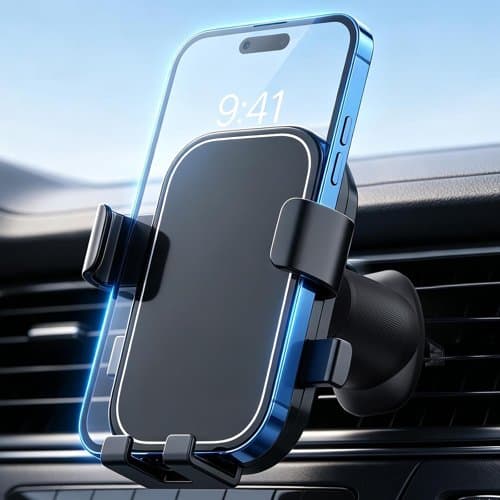 GRIFEMA small air vent car phone holder with auto clamp