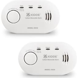 Two Kidde 5CO carbon monoxide alarms