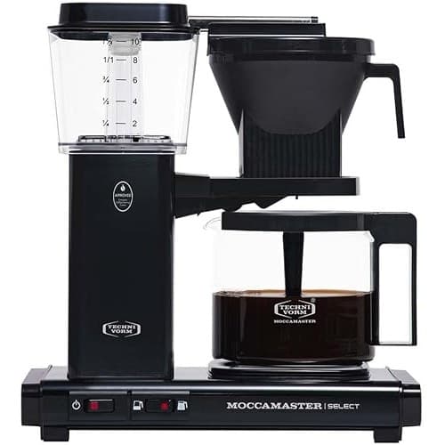 Moccamaster KBG Select 53818 filter coffee machine with glass jug