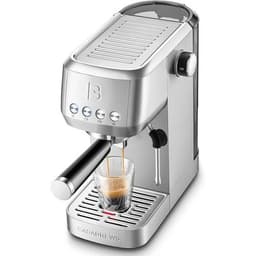 CASABREWS 3700 Essential stainless steel espresso machine with steam wand
