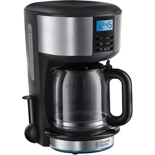 Russell Hobbs Buckingham filter coffee machine with glass jug