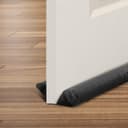 CUQOO black under-door draught excluder cushion