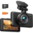 iZEEKER GD100 front dash cam with 3-inch screen and suction mount