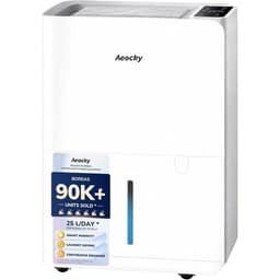 AEOCKY 25L compressor dehumidifier for home and laundry drying