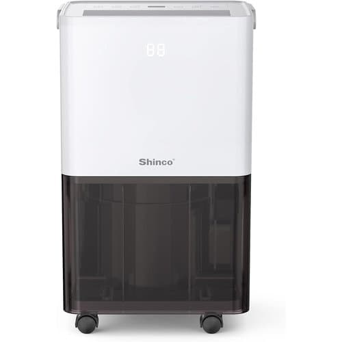 Shinco 10L dehumidifier with clear water tank