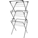 Black Straame slim 3-tier clothes airer