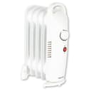 Warmlite small white five-fin oil-filled radiator