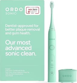 Ordo Sonic Plus mint green electric toothbrush