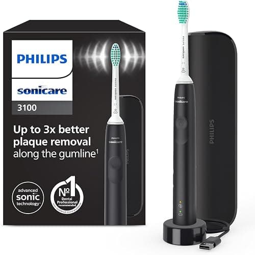 Philips Sonicare 3100 electric toothbrush with travel case