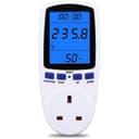 MECHEER plug-in power meter with LCD display