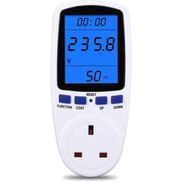 MECHEER plug-in power meter with LCD display