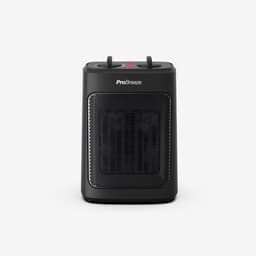 Pro Breeze 2000W mini ceramic fan heater in black