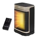 Russell Hobbs RHCH2001G black and gold oscillating ceramic heater with remote