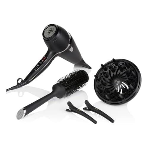ghd Air 2100W hair dryer with diffuser and styling accessories