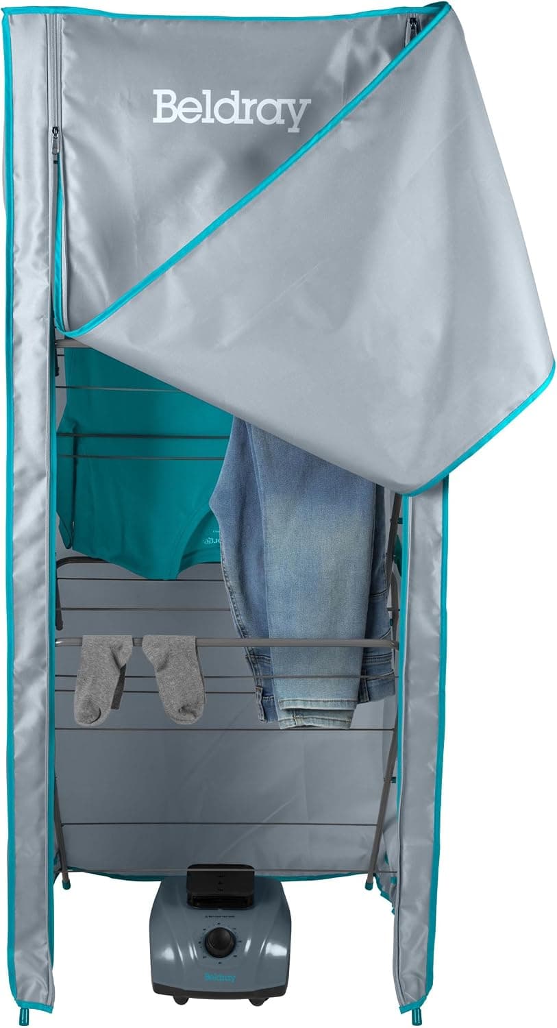 Beldray heated pod drying system heater unit and cover for 3-tier airers