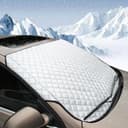 BEEWAY silver windscreen cover fitted on a car