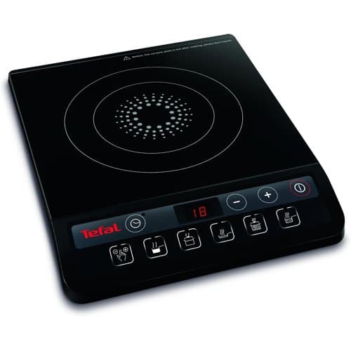 Tefal Everyday black portable induction hob with LED display