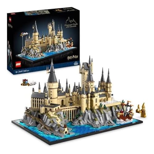 LEGO Harry Potter Hogwarts Castle and Grounds 76419 display model