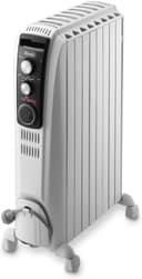 De’Longhi Dragon 4 TRD40820T white oil filled radiator with folding castors