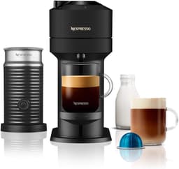 Nespresso Vertuo Next coffee machine with Aeroccino milk frother