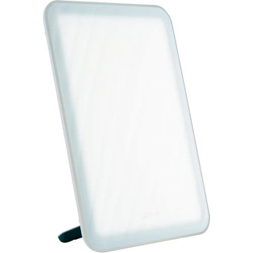Lumie Vitamin L slim white light therapy panel standing upright