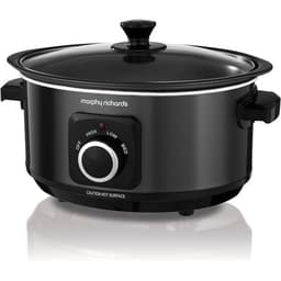 Morphy Richards Sear and Stew 3.5L slow cooker in black