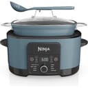 Ninja Foodi PossibleCooker 8L multi slow cooker in grey with glass lid and spoon