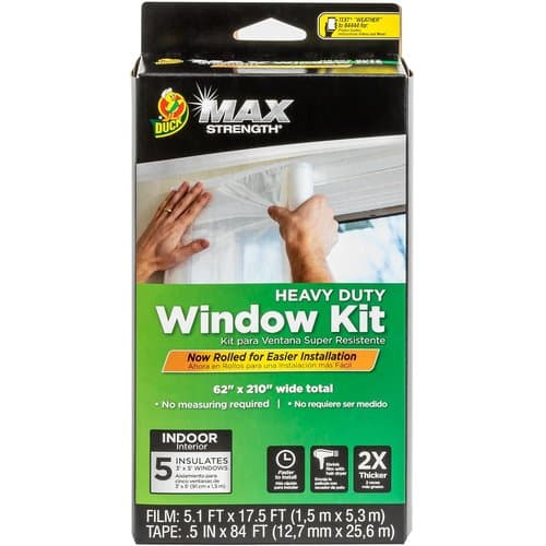 Duck MAX Strength window insulation kit box