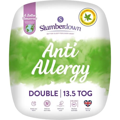 Slumberdown Anti Allergy 13.5 tog double duvet with packaging