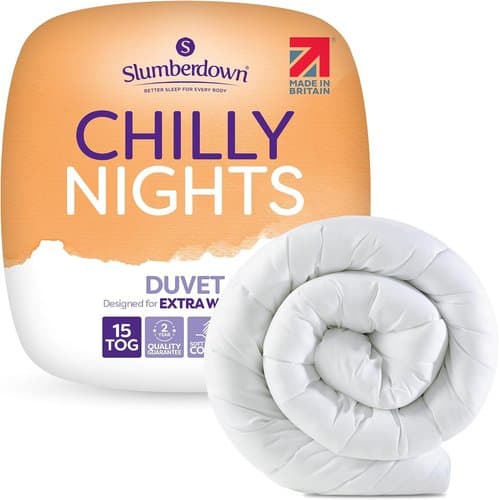 Slumberdown Chilly Nights 15 tog duvet with packaging